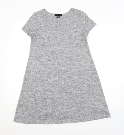New Look Womens Grey   A-Line  Size 6