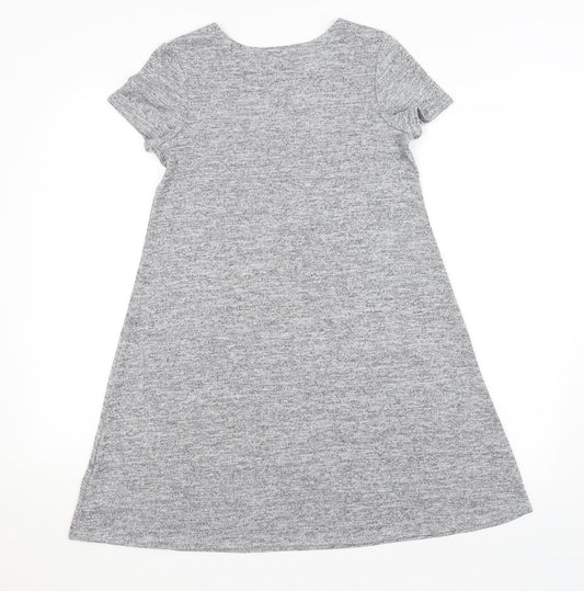 New Look Womens Grey   A-Line  Size 6