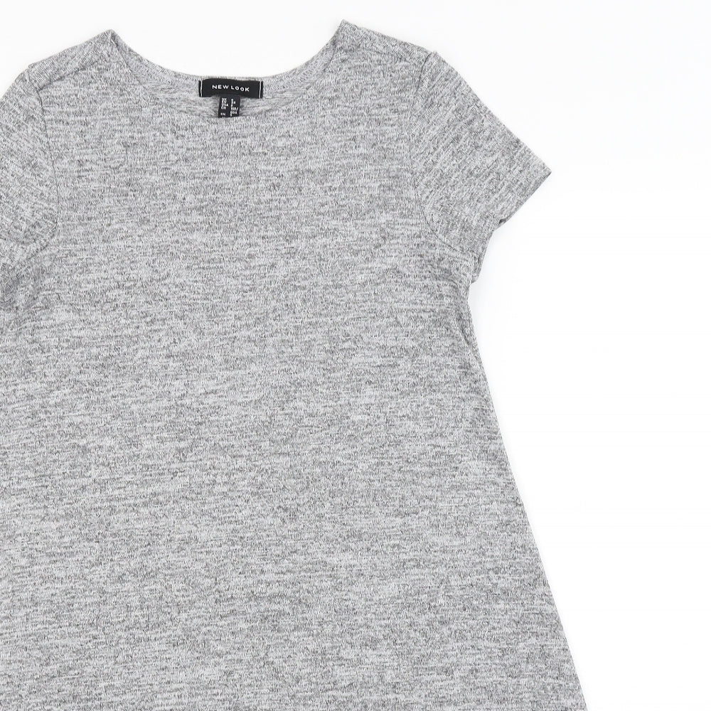 New Look Womens Grey   A-Line  Size 6