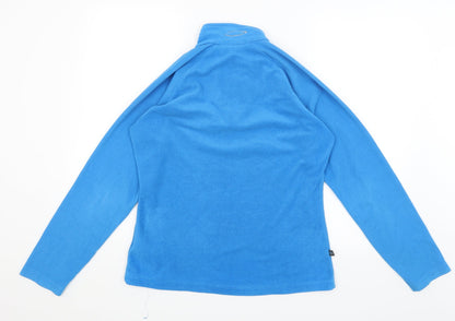 Womens UK Size 12 Mountain Life Blue Pullover Jumper