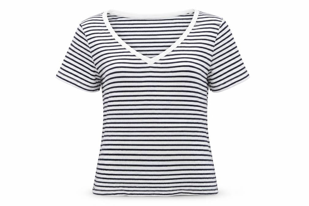 Womens UK Size 8 F&F White Basic T-Shirt