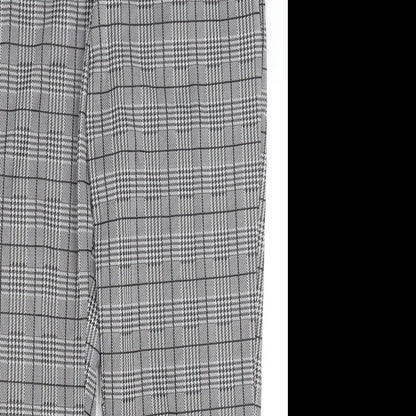 Womens UK Size XL Preworn Regular Fit  Grey Trousers