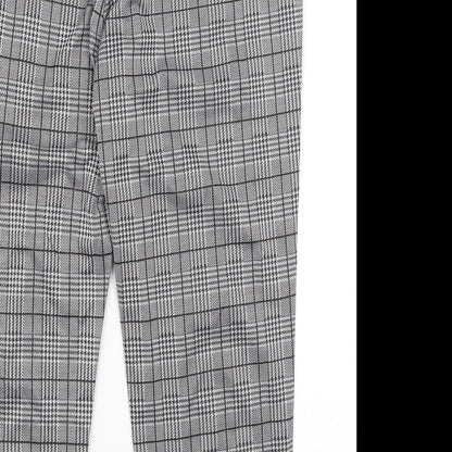 Womens UK Size XL Preworn Regular Fit  Grey Trousers