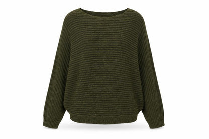 Womens UK Size L New Look Green Pullover Jumper