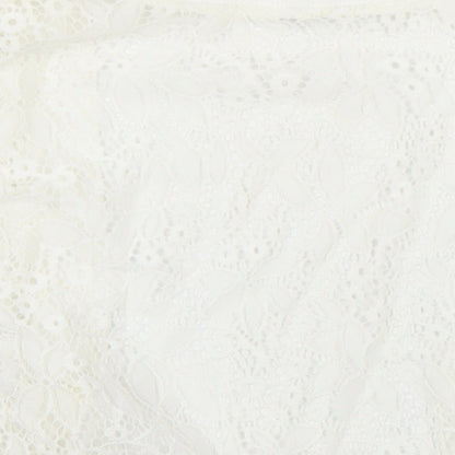 Abollria Womens White Floral  Cardigan Jumper Size M