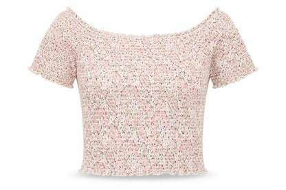 Womens UK Size M H&M Pink Basic Blouse