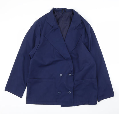 Laure of Leicester Womens Blue   Jacket Blazer Size 14