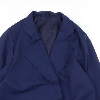 Laure of Leicester Womens Blue   Jacket Blazer Size 14