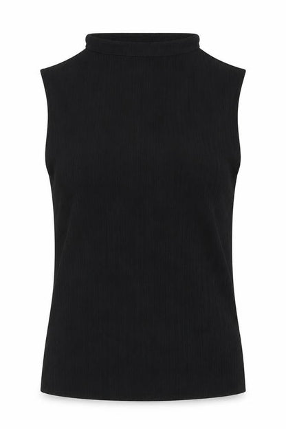 Womens UK Size S Preworn Black Basic Blouse