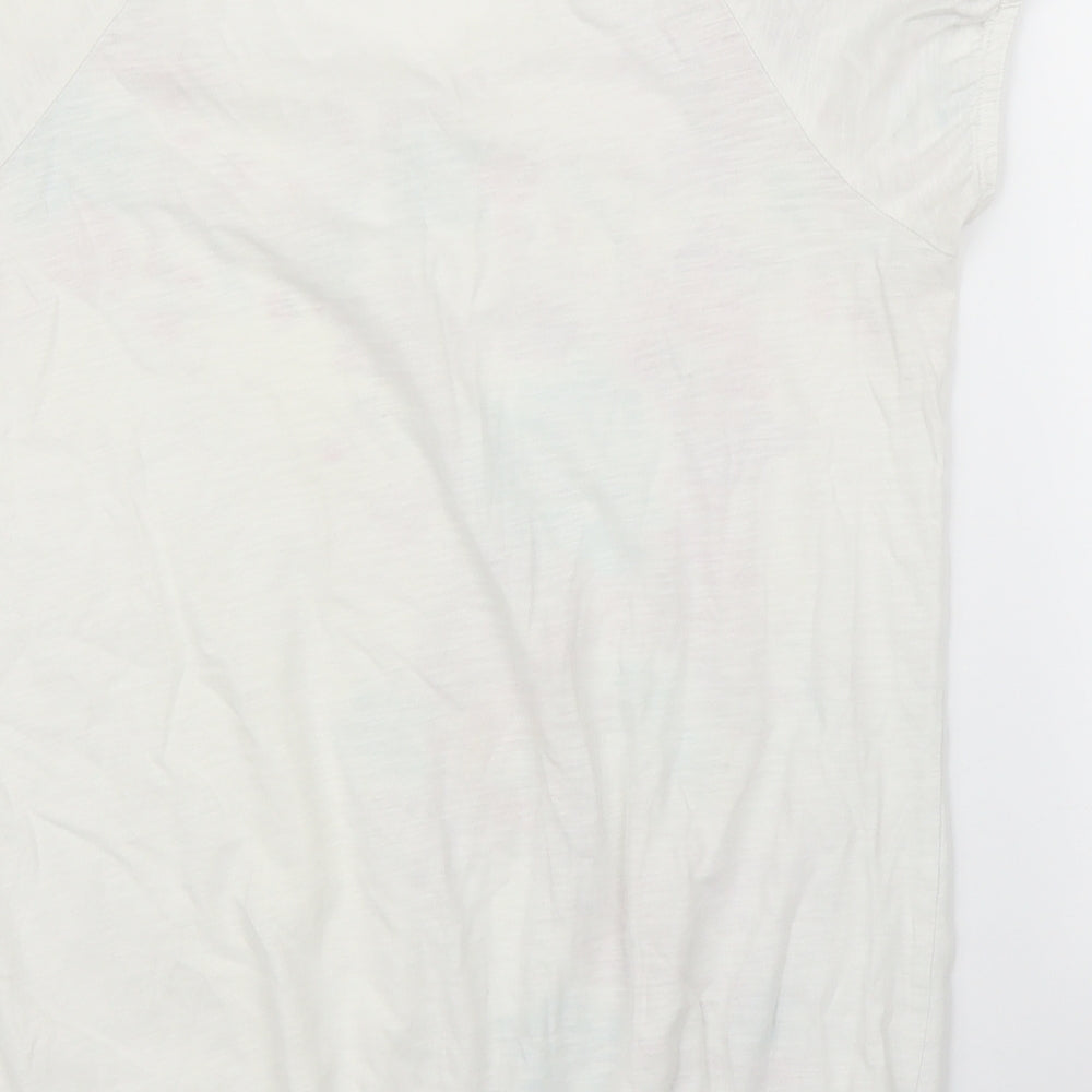 Womens UK Size 12 Preworn White Basic Blouse