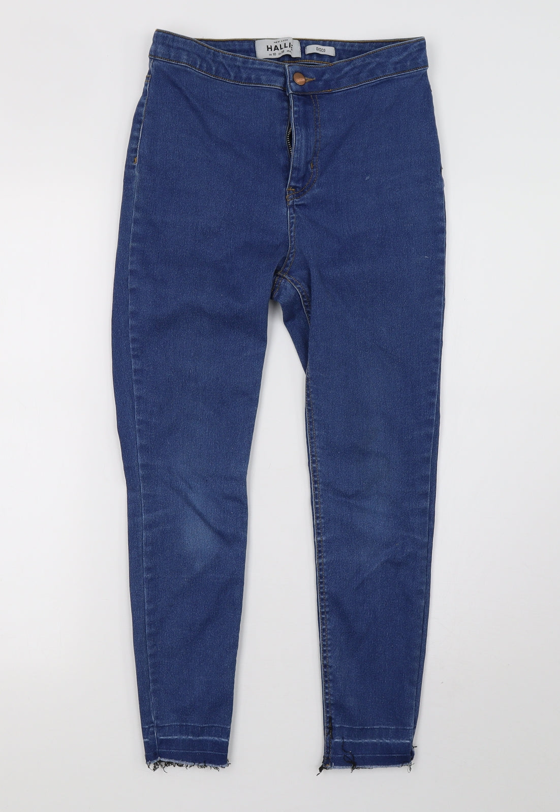 New Look Womens Blue  Denim Skinny Jeans Size 10 L25 in
