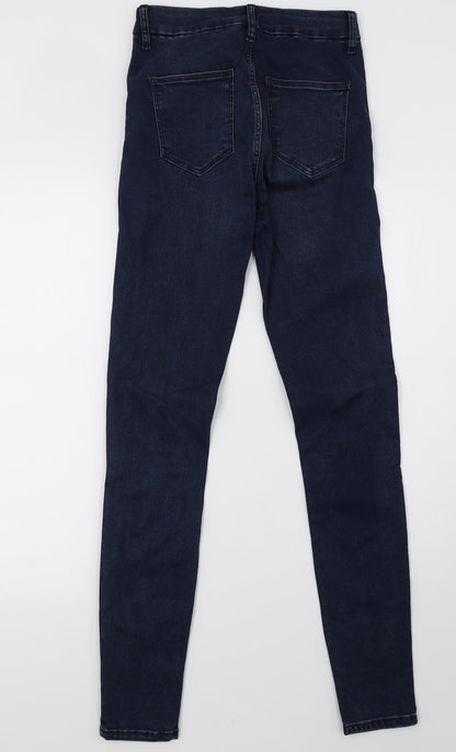 ASOS Womens Blue  Denim Mom Jeans Size 6 L32 in
