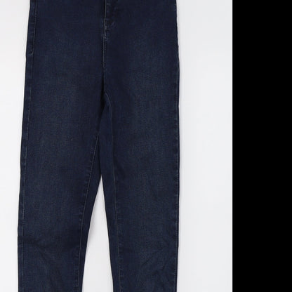 ASOS Womens Blue  Denim Mom Jeans Size 6 L32 in