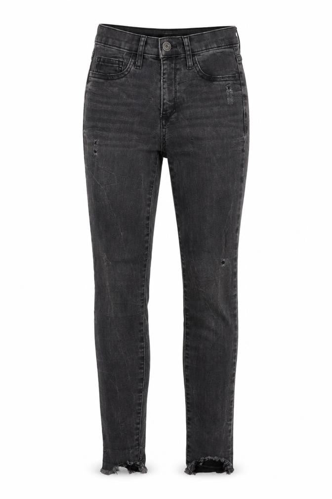 Womens UK Size 4 Gap Regular Fit Mom Grey Jeans