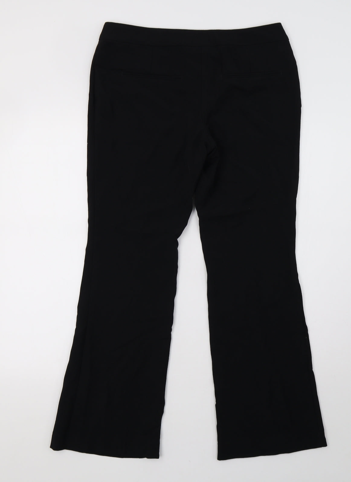Womens UK Size 8 NEXT Regular Fit  Black Trousers