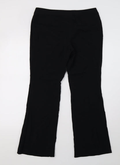 Womens UK Size 8 NEXT Regular Fit  Black Trousers