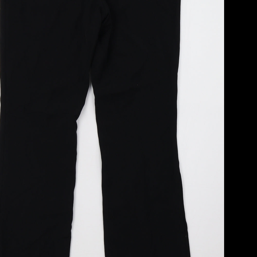 Womens UK Size 8 NEXT Regular Fit  Black Trousers