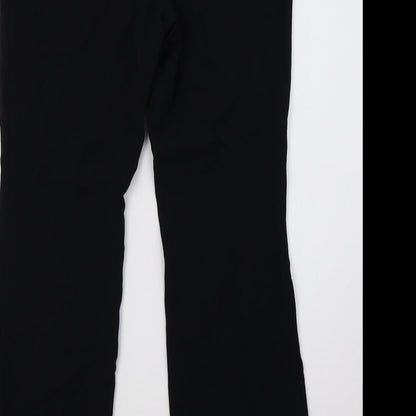 Womens UK Size 8 NEXT Regular Fit  Black Trousers