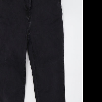 bexleys Womens Black  Denim Skinny Jeans Size 12 L28 in