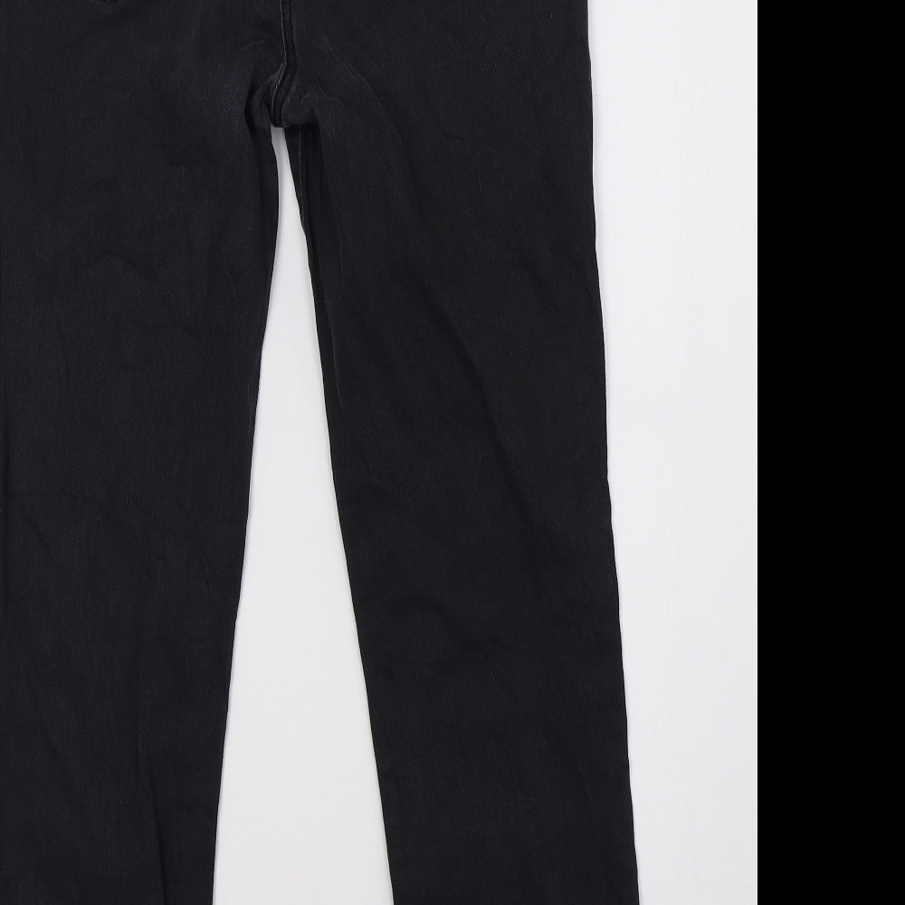 bexleys Womens Black  Denim Skinny Jeans Size 12 L28 in