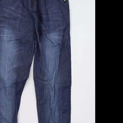 redtag Womens Blue   Straight Jeans Size 8 L30 in