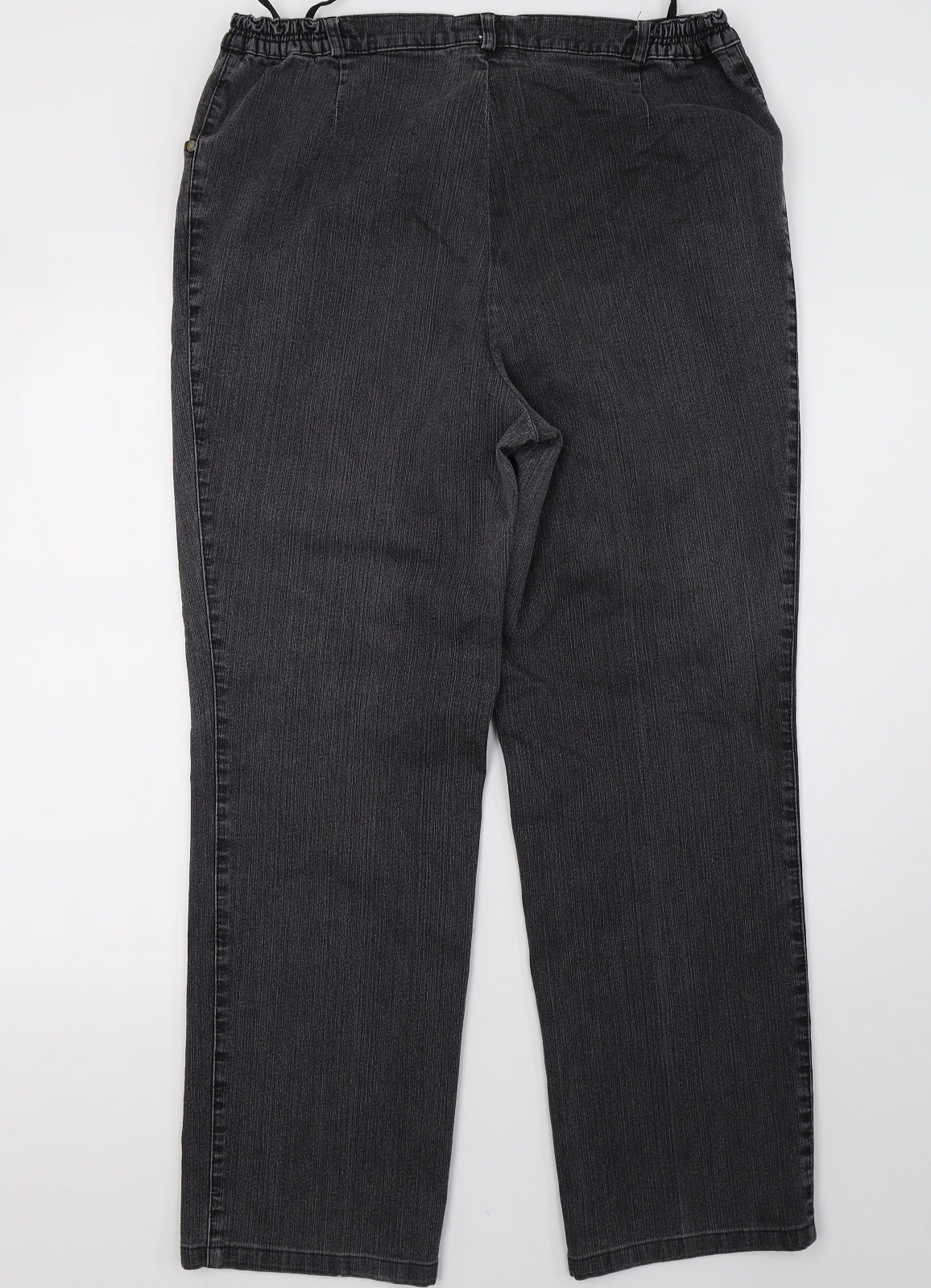 Womens UK Size 14 Preworn Regular Fit Jegging Grey Jeans