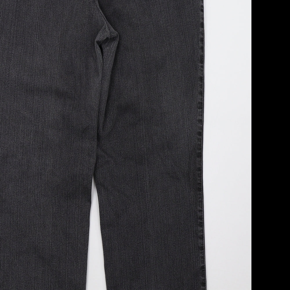 Womens UK Size 14 Preworn Regular Fit Jegging Grey Jeans