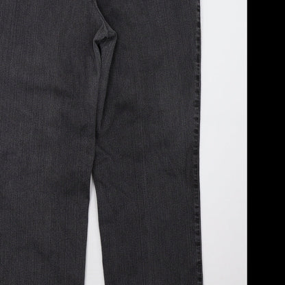 Womens UK Size 14 Preworn Regular Fit Jegging Grey Jeans