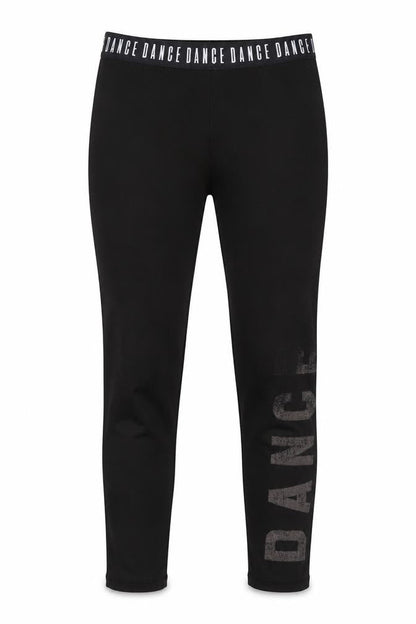 Preworn Girls Black   Sweatpants Trousers Size S