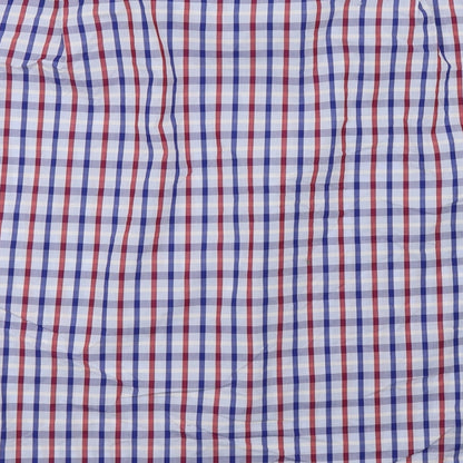 Mens UK Size L Dustin White  Button-Up Short Sleeve Casual Shirt