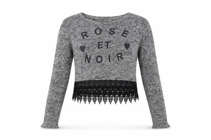 Womens UK Size M H&M Grey Pullover Sweatshirt