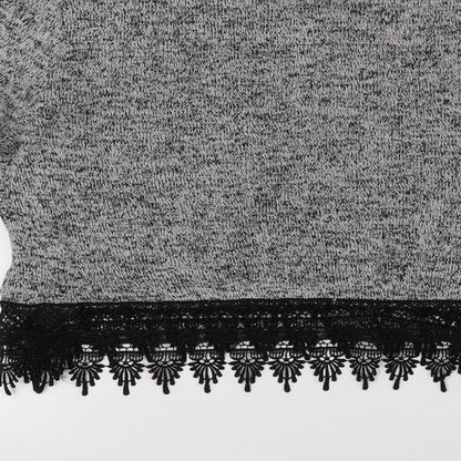 H&M Womens Grey   Pullover Sweatshirt Size M