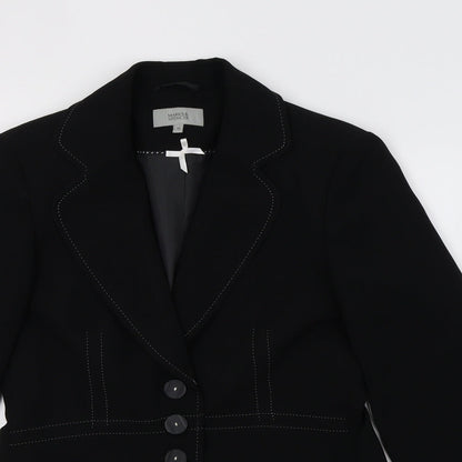 Marks and Spencer Womens Black   Jacket Blazer Size 10