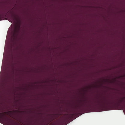 La Fille  Womens Purple   Jacket Coat Size 8