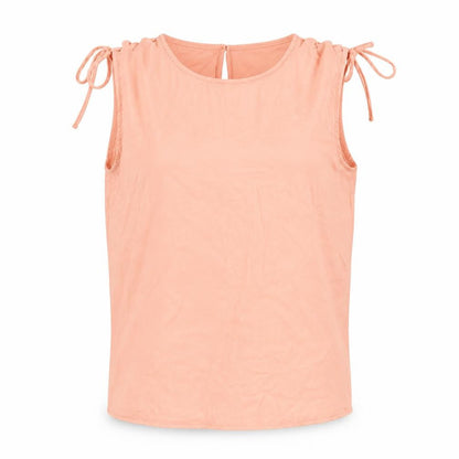 Womens UK Size 12 Peacocks Pink Basic Blouse