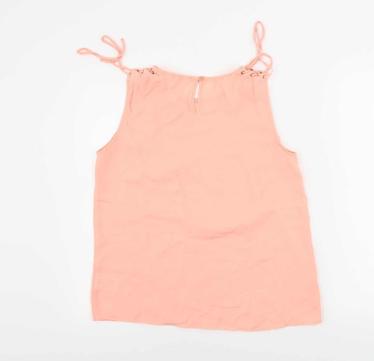 Womens UK Size 12 Peacocks Pink Basic Blouse