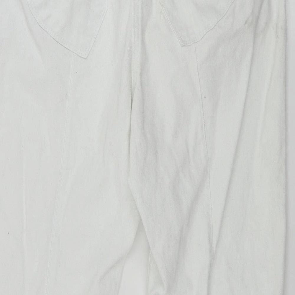 Simply Wow  Womens White   Cropped Jeans Size 34 in L20 in