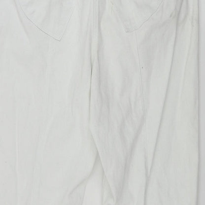 Simply Wow  Womens White   Cropped Jeans Size 34 in L20 in