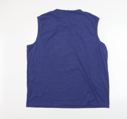 Cotton Traders  Womens Blue   Basic Tank Size 3XL