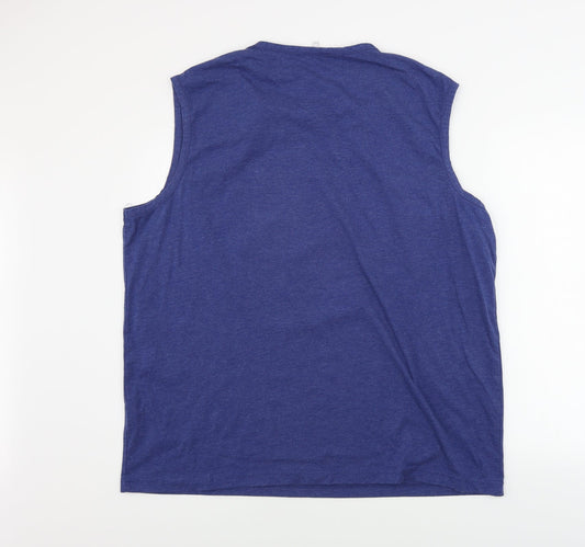 Cotton Traders  Womens Blue   Basic Tank Size 3XL