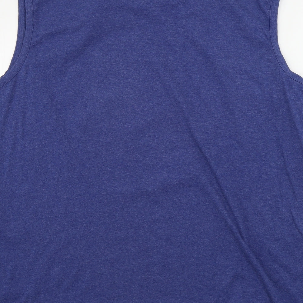 Cotton Traders  Womens Blue   Basic Tank Size 3XL