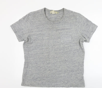 Womens UK Size XL H&M Grey Basic T-Shirt
