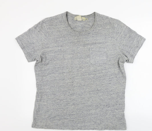 Womens UK Size XL H&M Grey Basic T-Shirt