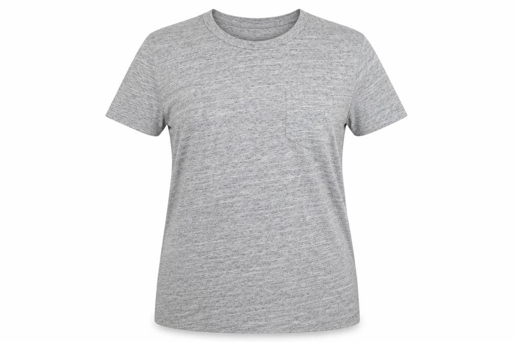 Womens UK Size XL H&M Grey Basic T-Shirt