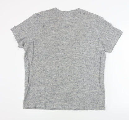Womens UK Size XL H&M Grey Basic T-Shirt