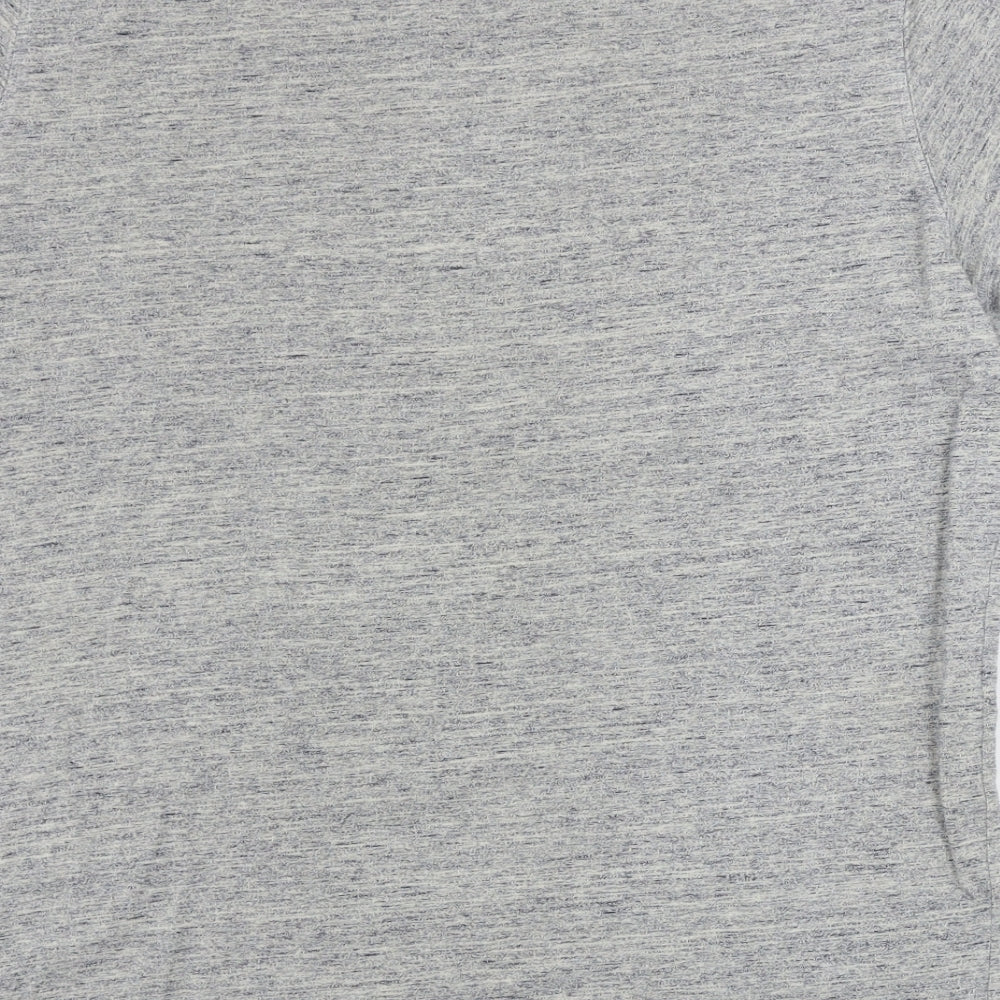Womens UK Size XL H&M Grey Basic T-Shirt