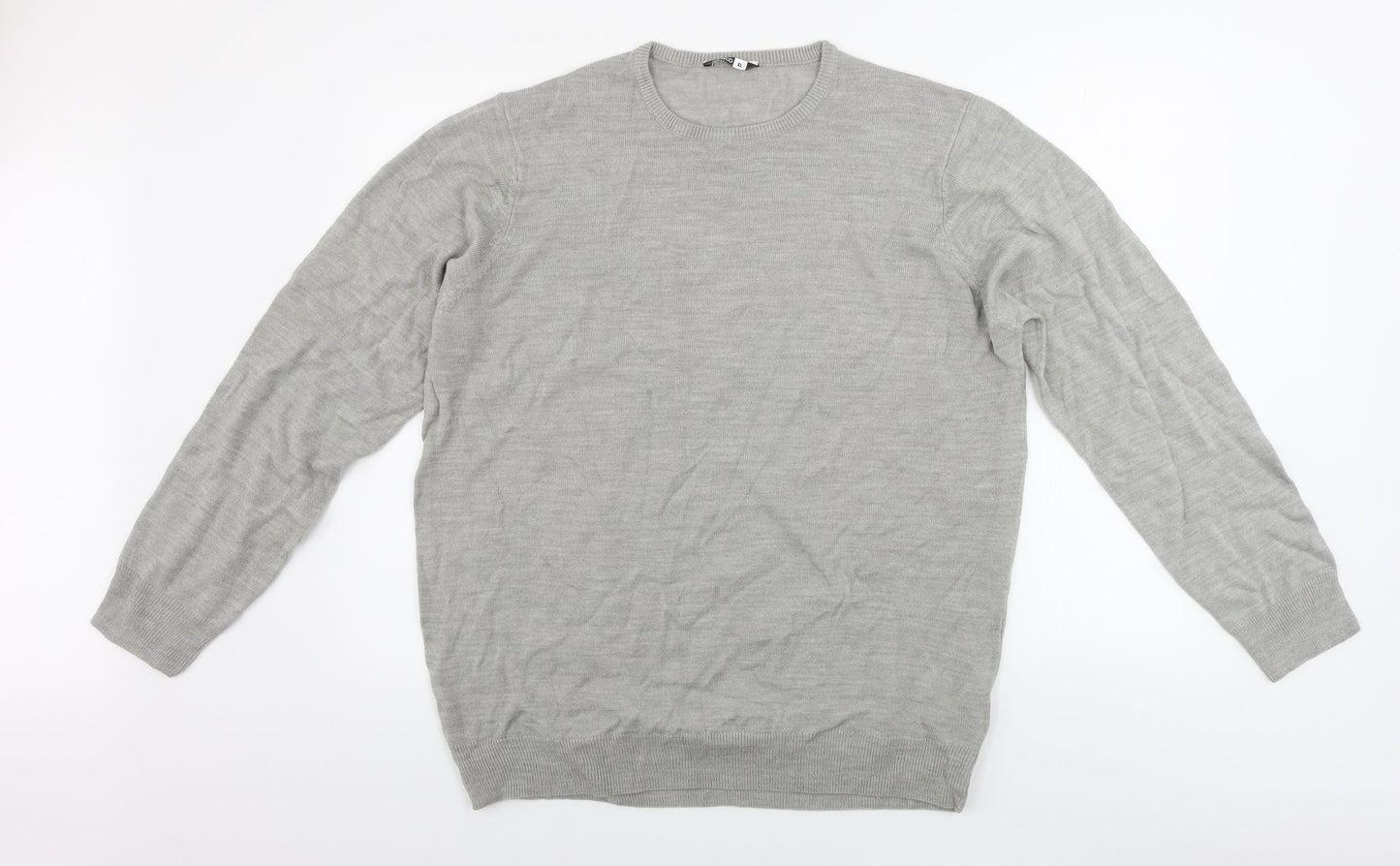 Womens UK Size XL pep&co Grey Pullover Jumper