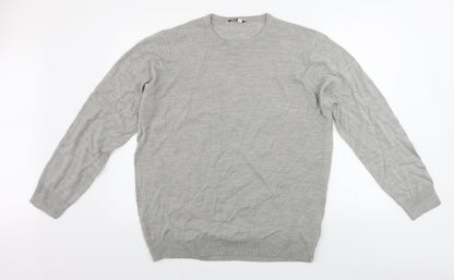Womens UK Size XL pep&co Grey Pullover Jumper