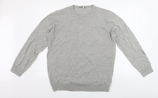 Womens UK Size XL pep&co Grey Pullover Jumper