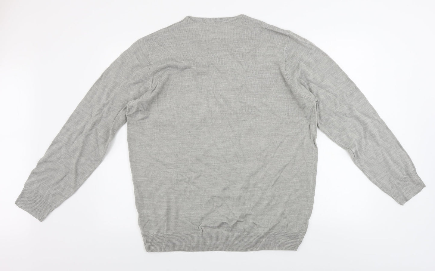 Womens UK Size XL pep&co Grey Pullover Jumper